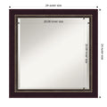 Bathroom Mirror Medium Signore Bronze