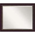 Bathroom Mirror Large Signore Bronze 33 X 27 Inch 26.38 X 32.38 X 1.032 Inches Deep