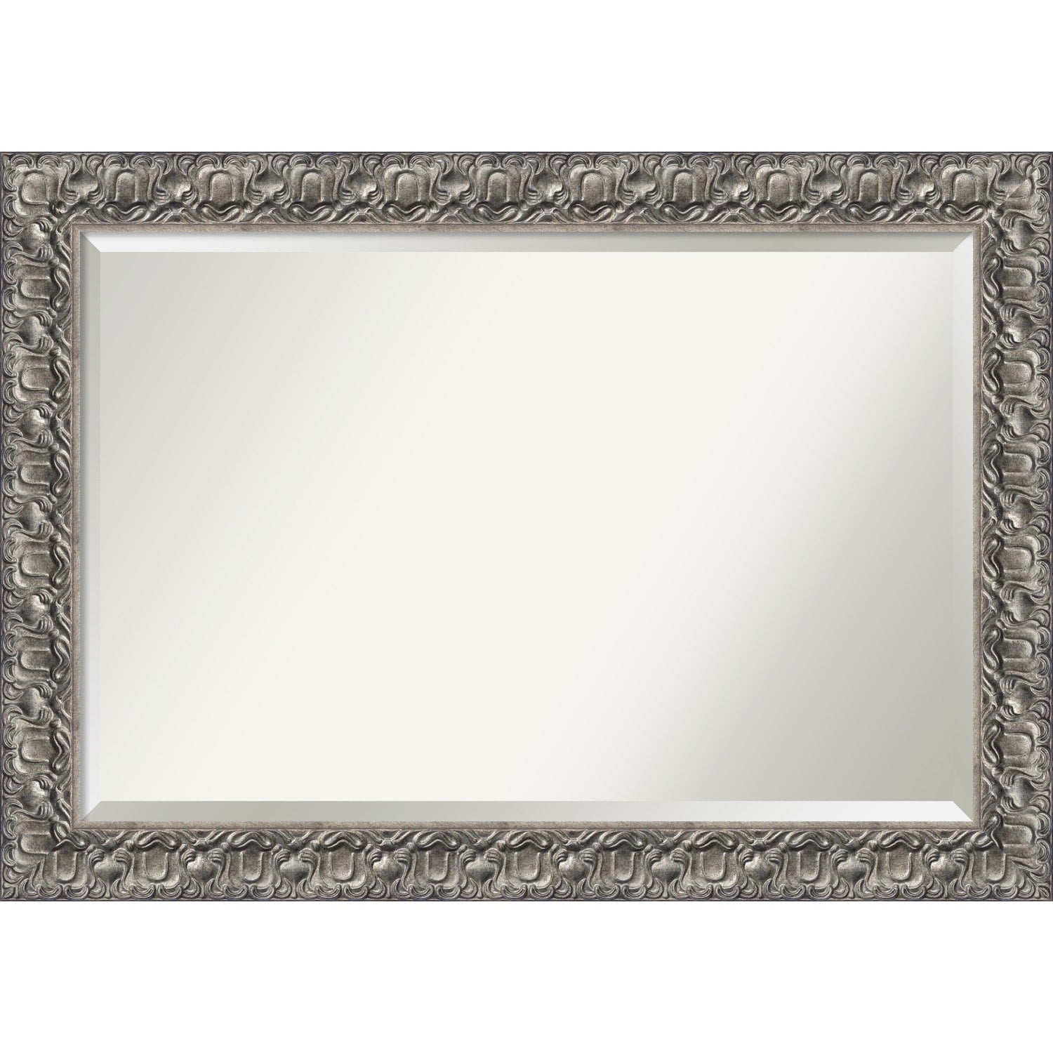 Bathroom Mirror Extra Large Silver Luxor 42 X 30 Inch 29.75 X 41.75 X 1.209 Inches Deep