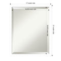 Svelte Bathroom Vanity Wall Mirror