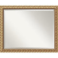 Wall Mirror Large Florentine Gold 32 X 26 Inch Antique Bronze Large 32 X 26 Inch