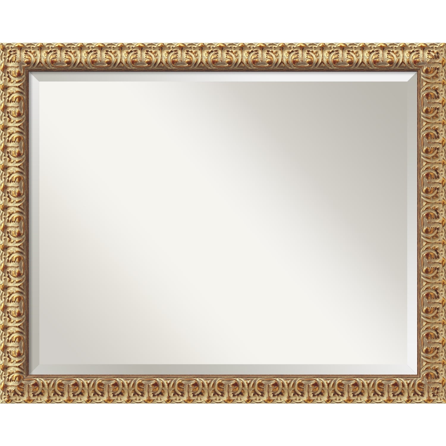 Wall Mirror Large Florentine Gold 32 X 26 Inch Antique Bronze Large 32 X 26 Inch