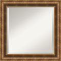 Wall Mirror Square Manhattan Bronze 26 X 26 Inch Red Square 26 X 26 Inch
