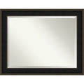 Wall Mirror Oversize Large Mezzanine Espresso 48 X 38 Inch Brown Black Bronze Oversize Large 48 X 38 Inch