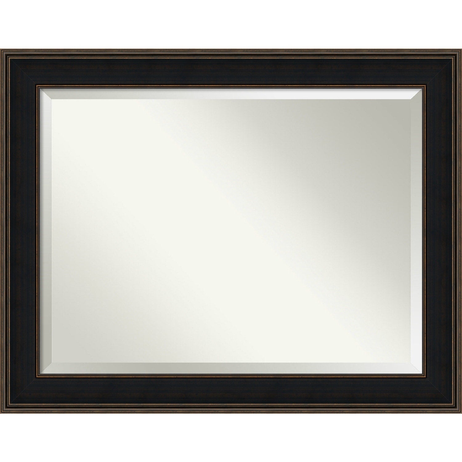 Wall Mirror Oversize Large Mezzanine Espresso 48 X 38 Inch Brown Black Bronze Oversize Large 48 X 38 Inch