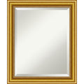 Wall Mirror Townhouse Gold Wood