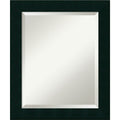 Wall Mirror Tribeca Black Wood