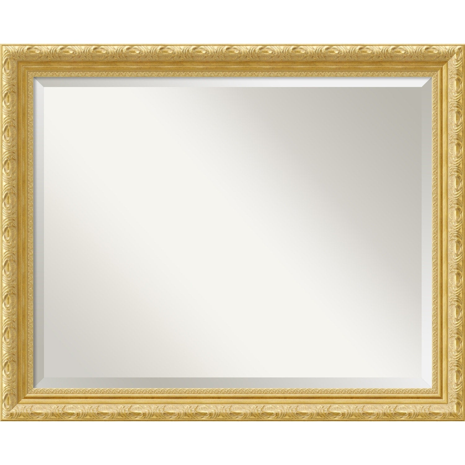 Wall Mirror Large Versailles Gold 32 X 26 Inch Antique Gold Large 32 X 26 Inch