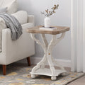 Bevier French Country Accent Table With Square Top By Christopher Knight Home