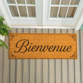 Bienvenue Filigree Coir Door Mat 60 X 24 60 X 24