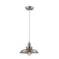 Biern 10.71 Inch Wide 1 Light Pendant In Pewter 10.71In W X 10.71In D X 82.72In H