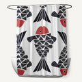 Big Fish Animal Print Shower Curtain