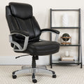 Hercules Series 500 Pound Capacity Big And Tall Black Leather Executive Office Chair
