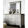 The Gray Barn Overlook Two Tone Dresser And Mirror