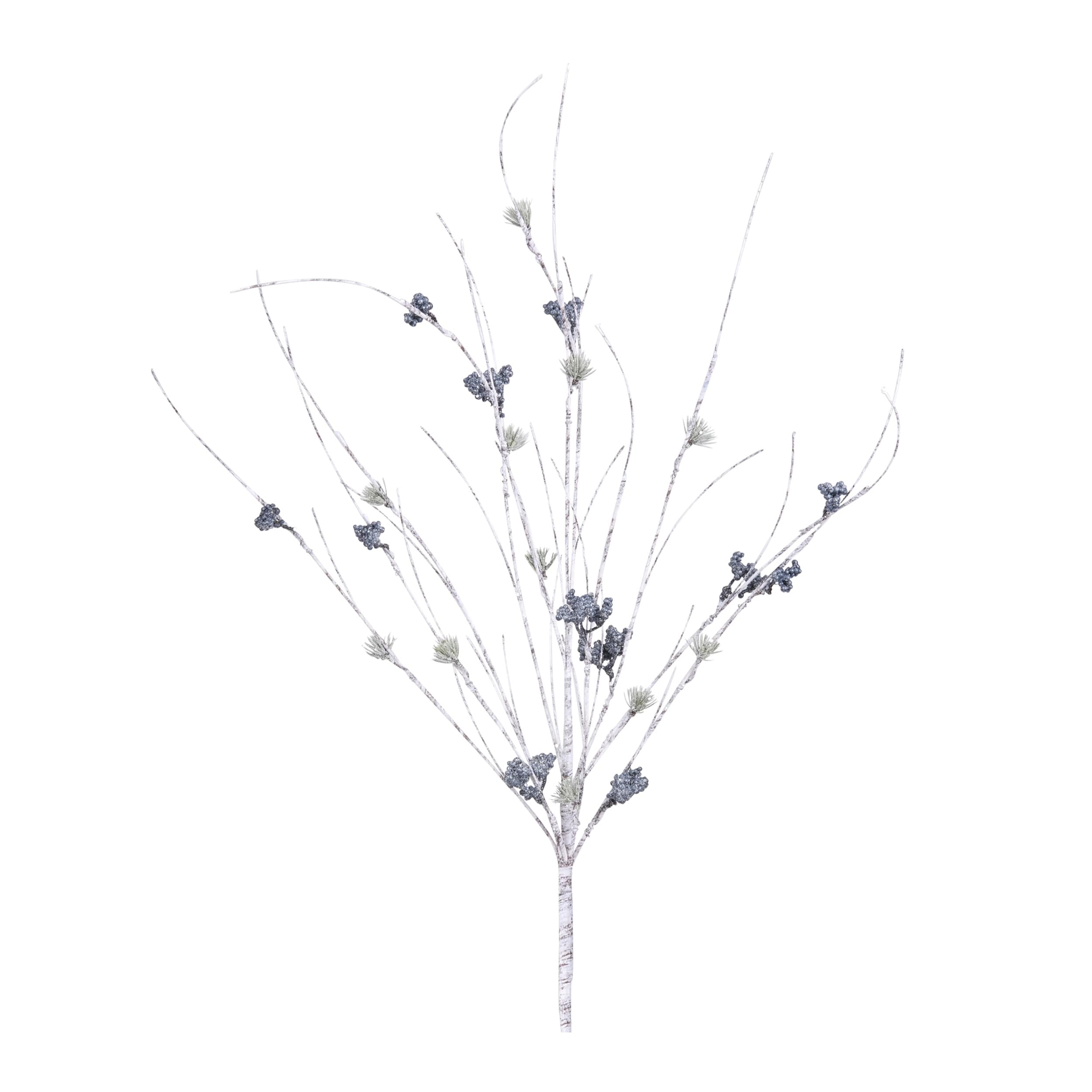 Birch Twig With Pine Spray Set Of 2