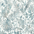 Birdsong Tropic Blue Peel Stick Wallpaper
