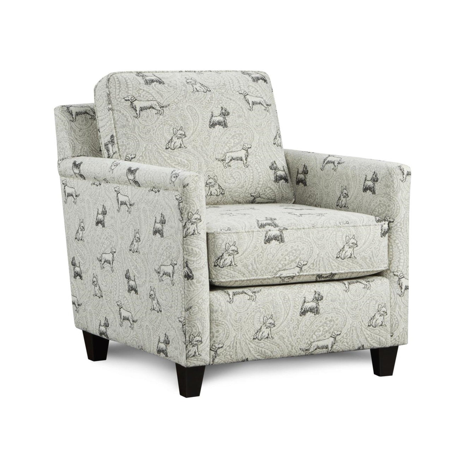 Biscuit Iron Accent Chair