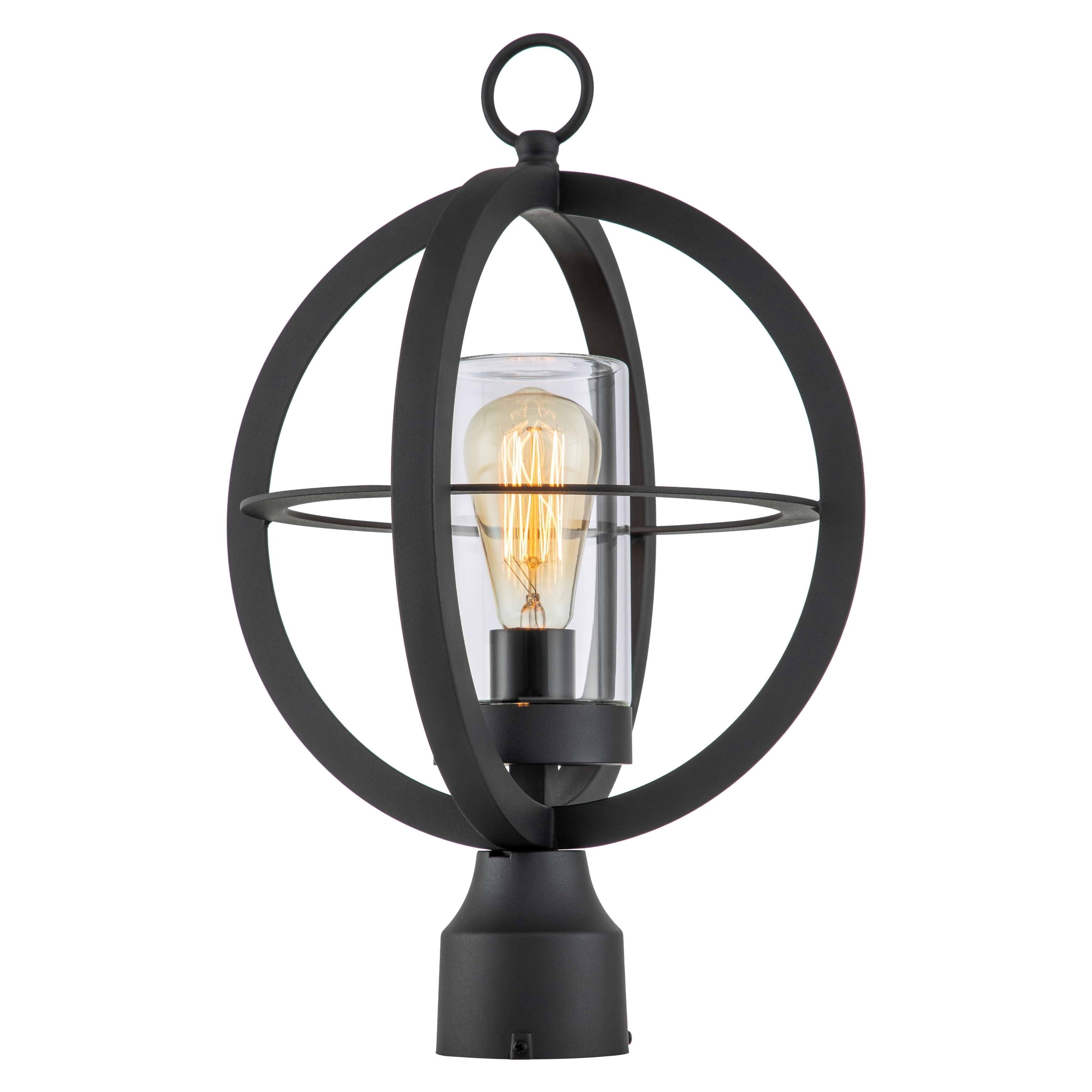Global Cage 1 Light 9.75 Outdoor Post Light