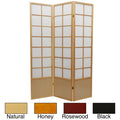 Handmade Wood And Rice Paper 6 Foot 5 Panel Zen Room Divider China