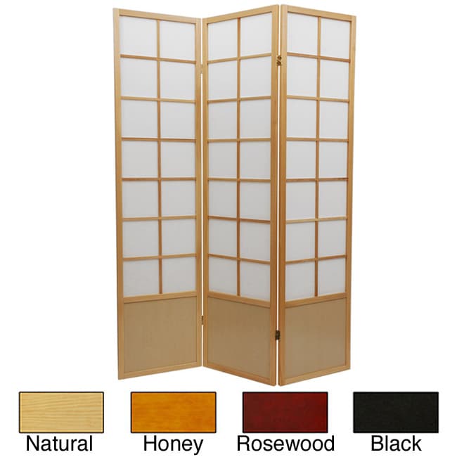 Handmade Wood And Rice Paper 6 Foot 5 Panel Zen Room Divider China