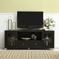 Black 58 Inch Sliding Barn Door Tv Console