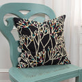 Rizzy Home Black Abstract 20 X20 Filled Pillow