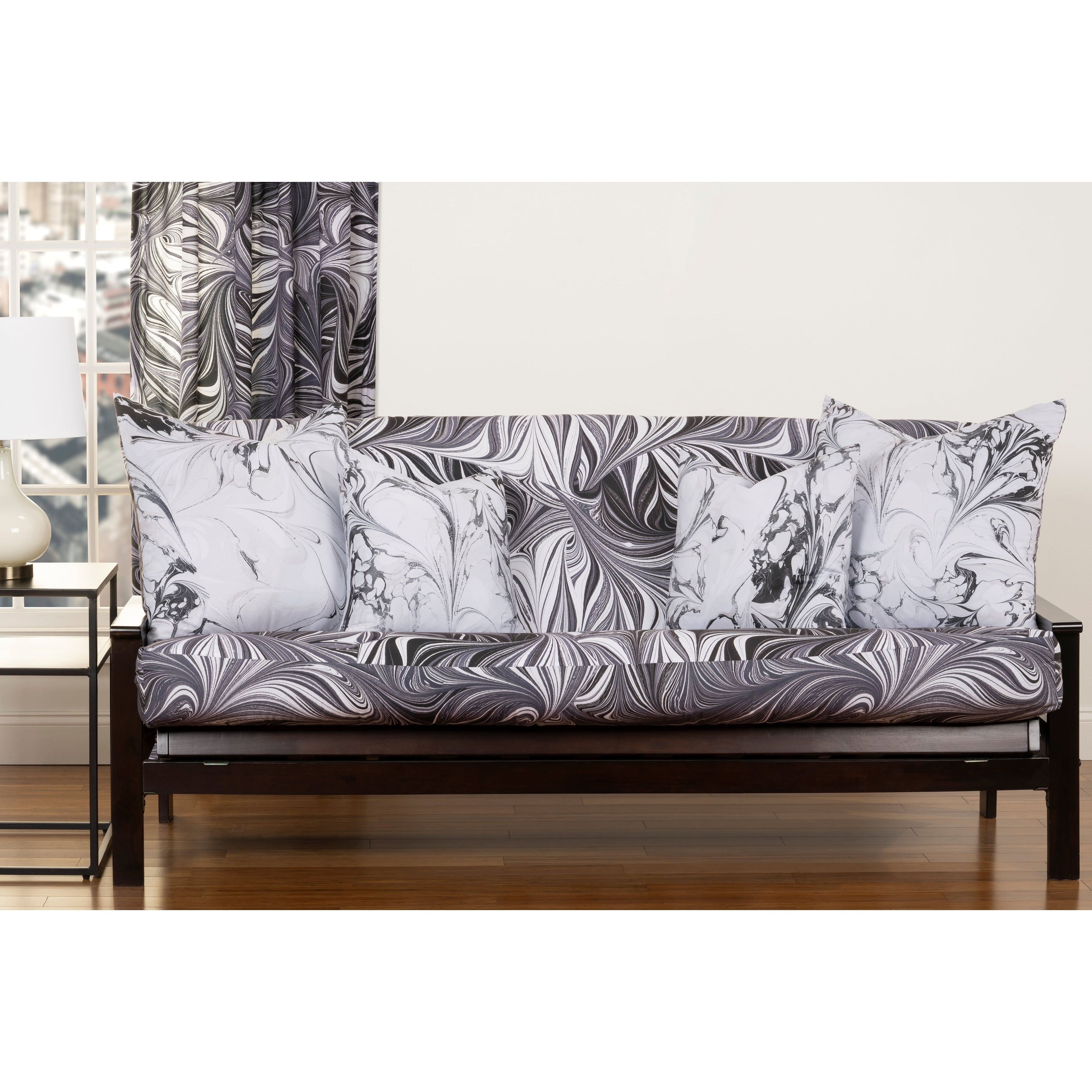 Black Ash Full 7 Full Queen Size Futon Cover