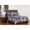 Black Ash Full King Queen Twin Sheet Set