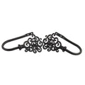 Instyledesign Black Cloud Curtain Holdback Set Set Of 2