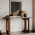 Black Brown Console Table Wooden Sofa Table Hallway Table Entryway Table Side Table Decorative Table