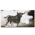 Black Bull By Design Fabrikken Gallery Wrapped Canvas Giclee Art 18 In X 36 In
