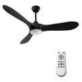Black Ceiling Fans With Led Lights And Remote Control