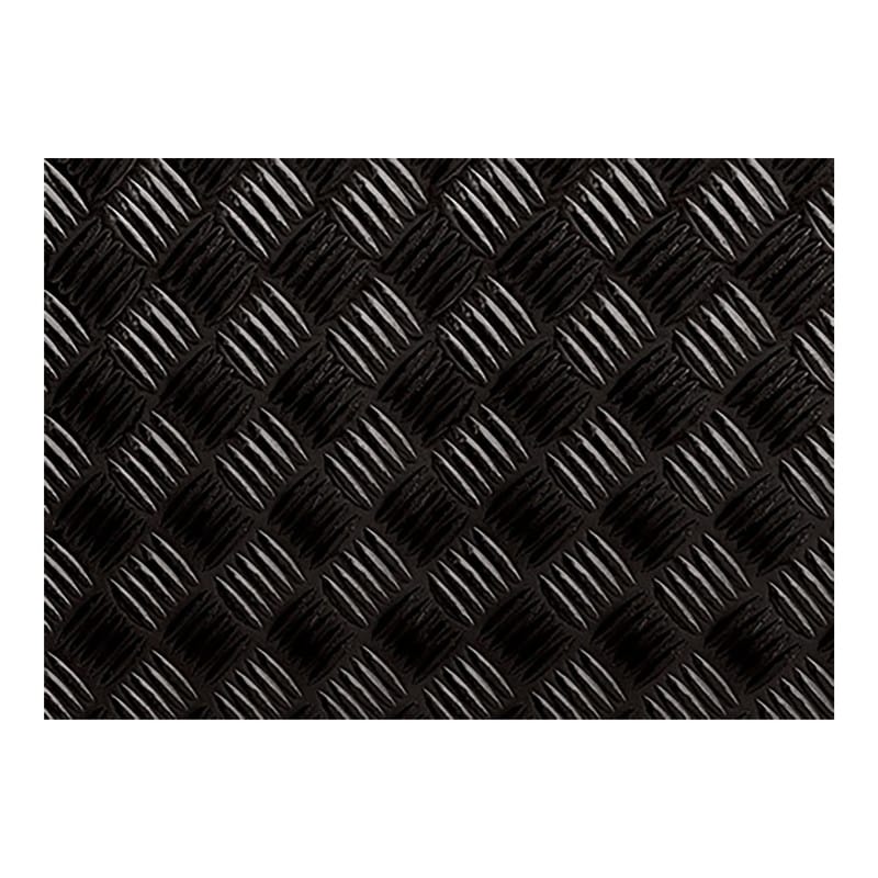 Black Diamond Plate Adhesive Film 59.1In X 17.7In X 0.025In