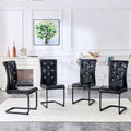 Black Dining Chair Side Chair Kitchen Chair Leisure Chair Lounge Chair Office Chair Armless Chair