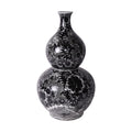 Black Dragon Gourd Vase