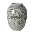 Black Fish Open Top Jar 13X13X16