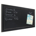 Black Framed Magnetic Chalkboard