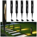 Black Gilt Aluminum Double Side Low Voltage Led Pathway Light For Yard