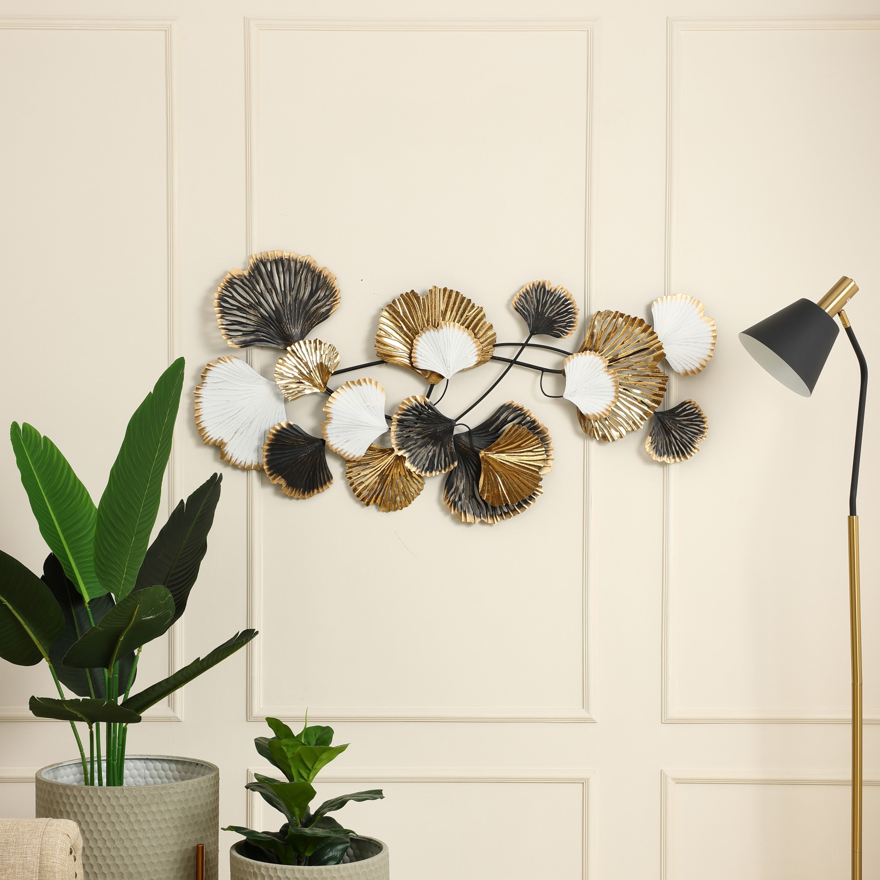 Metal Seashell Modern Wall Decor