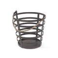Iron Basket With Rope Handle