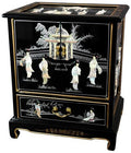 Handmade Black Lacquer End Table China