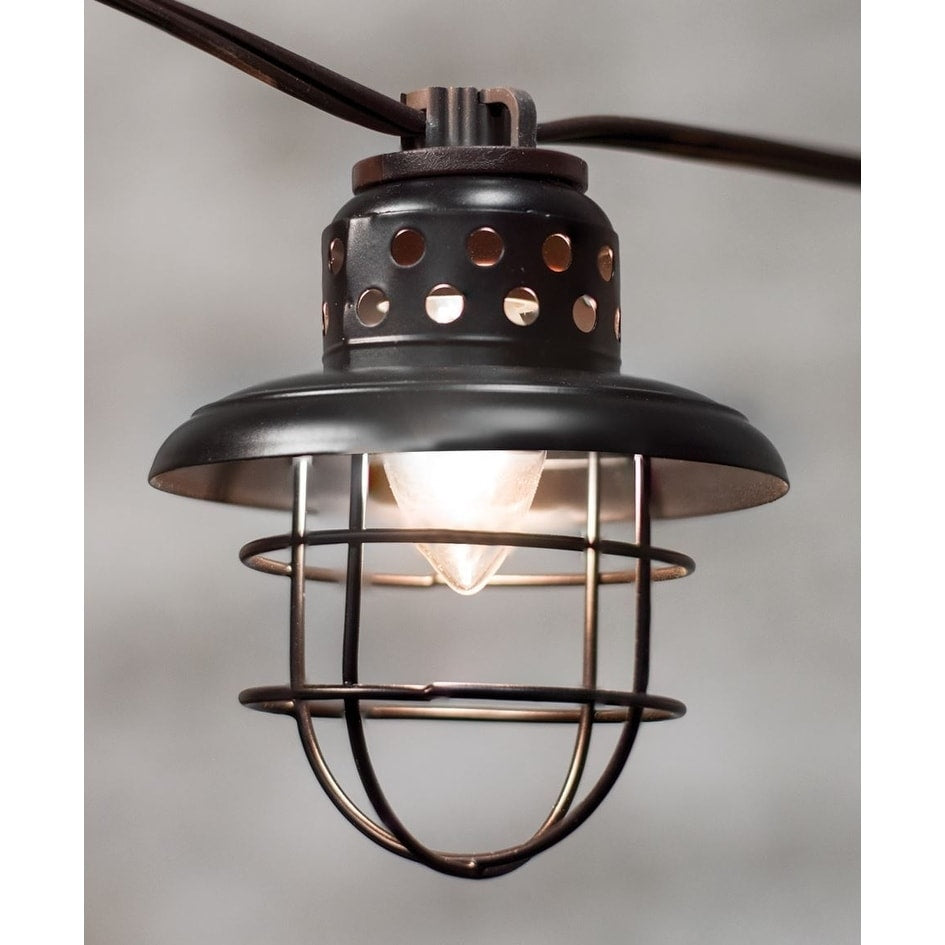 Black Lantern String Lights
