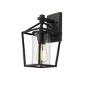 Emliviar Outdoor Sconce With Clear Seeded Glass Set Of 2 N A
