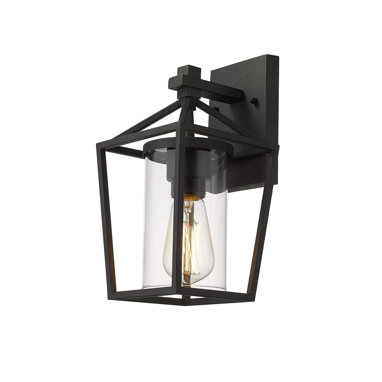 Emliviar Outdoor Sconce With Clear Seeded Glass Set Of 2 N A