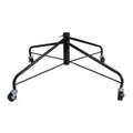 Black Metal Rolling Christmas Tree Stand For 9 12 Artificial Trees N A