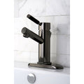 Black Stainless Steel Single Handle Bathroom Faucet