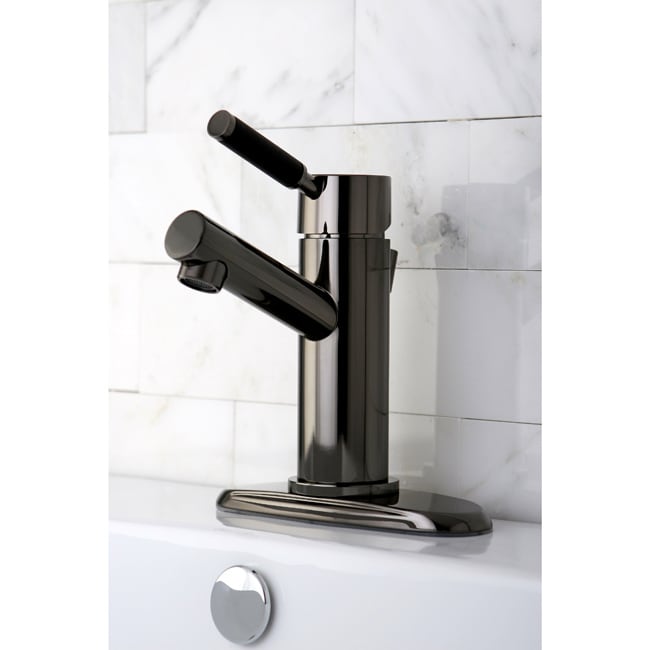 Black Stainless Steel Single Handle Bathroom Faucet