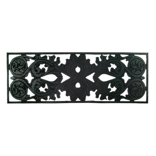 Black Rubber Stair Mat 30 X 10 30 X 10