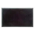 Black Rubber Stud Mat 47 X 18