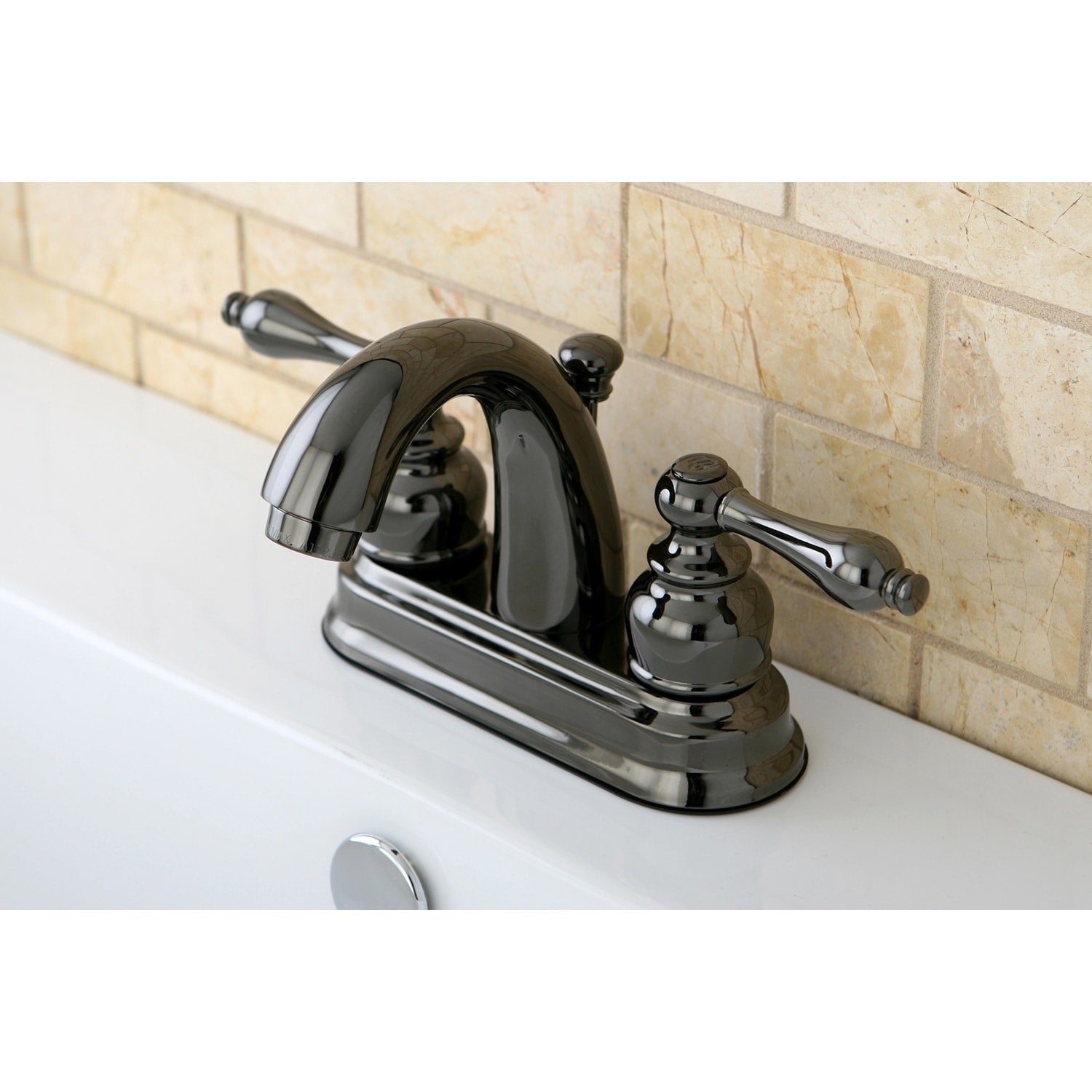 Black Stainless Steel Classic Bathroom Faucet